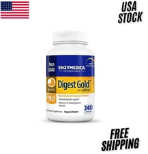 Enzymedica Digest Gold Advanced Support 240 Capsules! Exp 03/2027!
