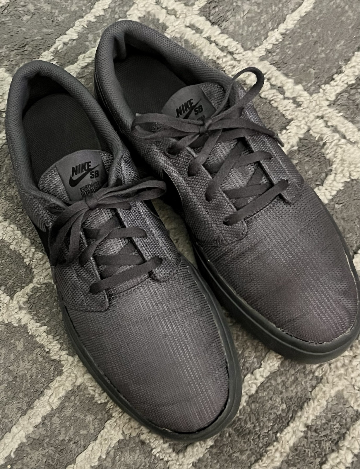 Nike Portmore II Ultralight SB Dark Grey 880271-003 Men's Size