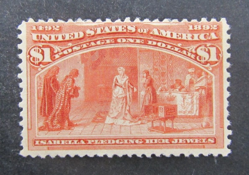 nystamps US Stamp # 241 Mint OG H $1100       L24x3908