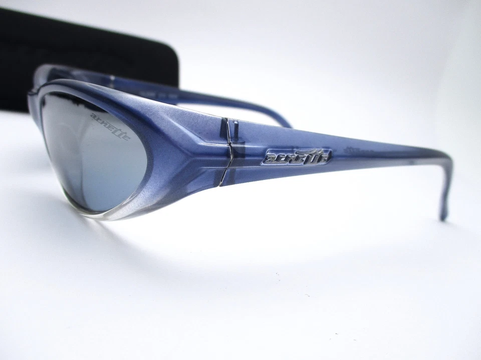 Vintage Metal Logo • Arnette Falcon • Blue Fade - AN 210-9340 + Case - Italy - Image 4 of 4