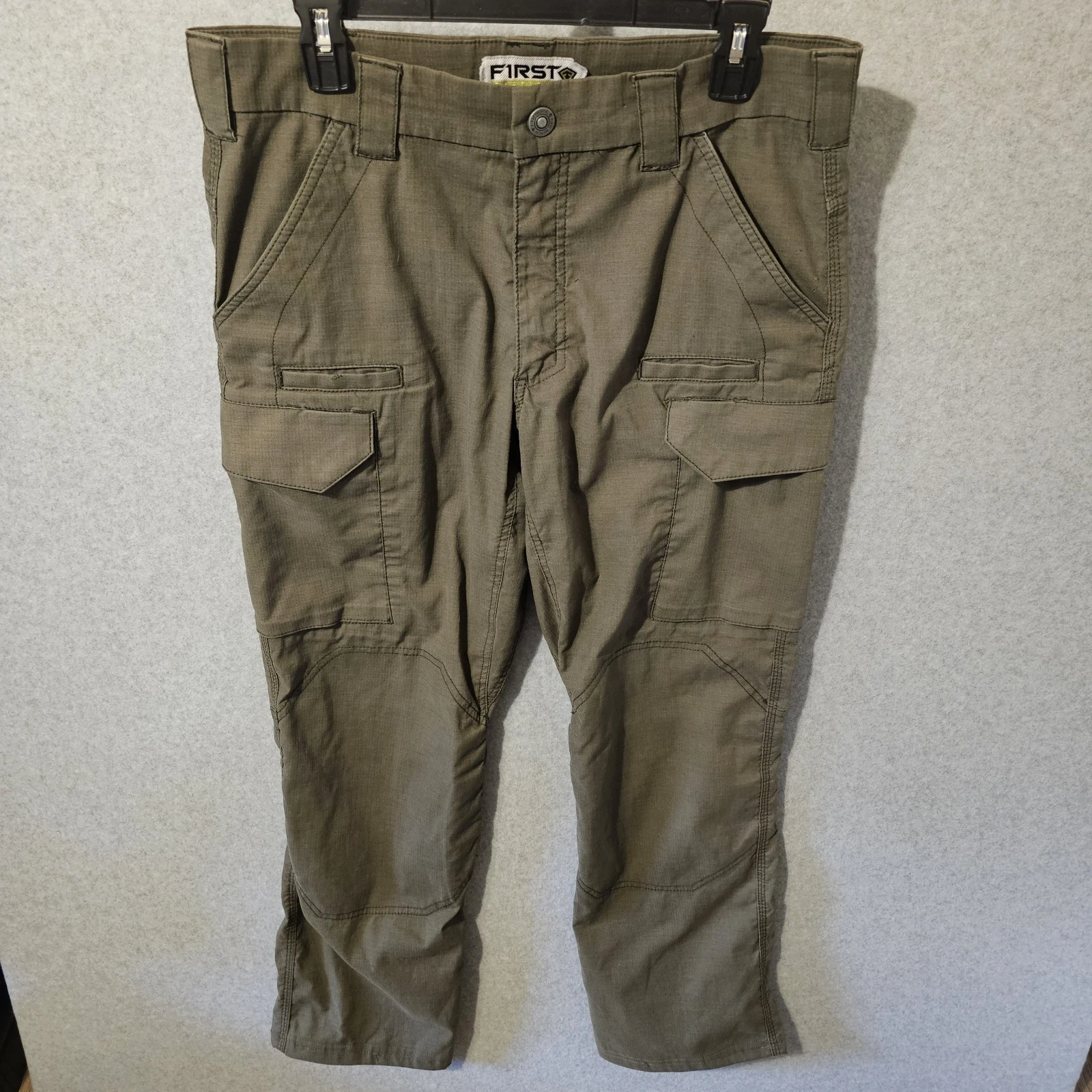 First Tactical Men’s Tactical Cargo Pants OD Green 34x32 Utility Workwear