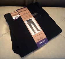 Eddie Bauer Rainier Fleece Lined Pant Men - 40x30 - Black