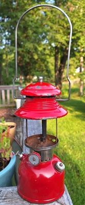 #ad Vintage Red Coleman Model 200 April 1960 $44.99