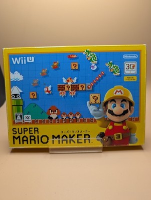 Super Mario Maker - Nintendo Wii U Japanese Import Game Games Lot