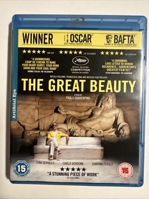 THE GREAT BEAUTY BLU RAY Region B