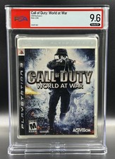 Call of Duty: World at War • PSA 9.6 B+ • 1st Print • PlayStation 3