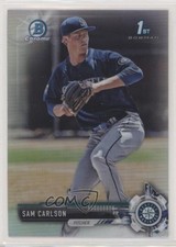 2017 Bowman Draft Chrome Refractor Sam Carlson #BDC-184 0c6