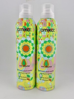 Amika Un.Done Volume and Matte Texture Spray 5.3 oz LOT OF 2