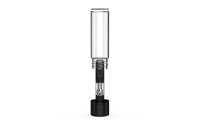 CHUBBY GORILLA 65 MM SPIRAL CR PATRONENBEHÄLTER MIT 510ER GEWINDE SCHWARZEM DECKEL