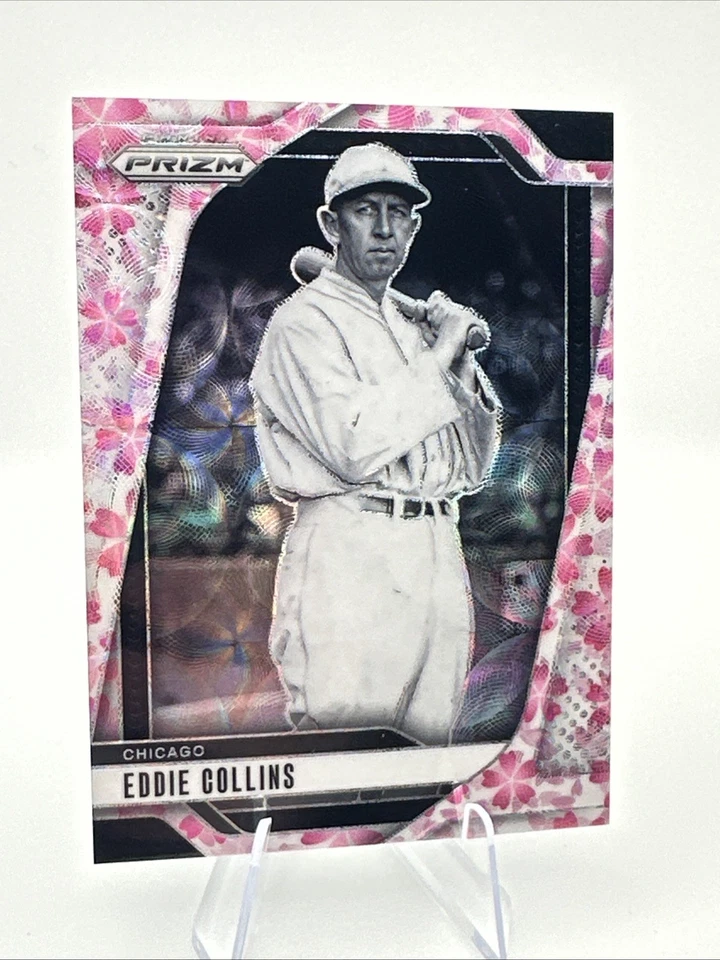 Béisbol Panini Prizm 2025 Eddie Collins flor de cerezo 13/20 🔥 Chicago 🔥 Foto 3 de 4