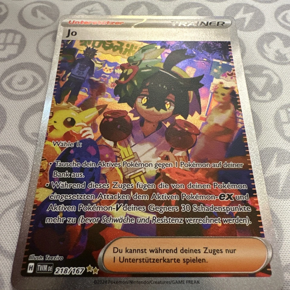 Pokémon Jo 218/167 Maskerade Im Zwielicht - Deutsch Boosterfrisch - Bild 2 von 4