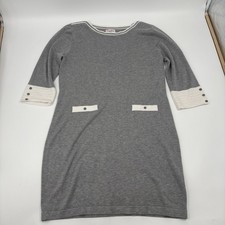 Carol Rose Grey Sweater Dress size XL. Long sleeve with pockets