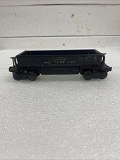 LIONEL #3469 AUTOMATIC COAL DUMP CAR - BLACK 1949-'55 DIE CAST/ALUMINUM O GAUGE