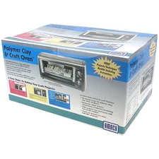 Amaco Polymer Clay & Craft Oven w Oven Thermometer Timer Model 12505P NIB