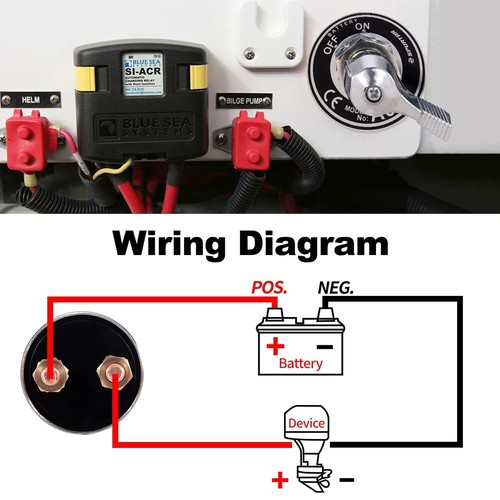 Batterietrennschalter 12V-48V 200A Heavy Duty Abschaltung Kill Switch Auto Wohnmobil - Bild 6 von 11