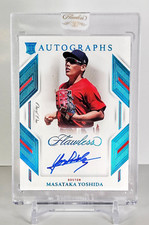 MASATAKA YOSHIDA - 2023 Flawless Platinum Rookie Auto RC 1/1 SSP Red Sox!