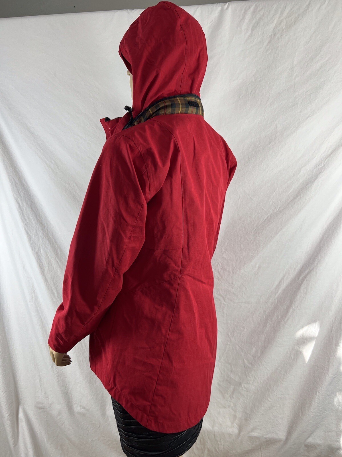 PENDLETON Red Softshell Women Rain Jacket with Ho… - image 11