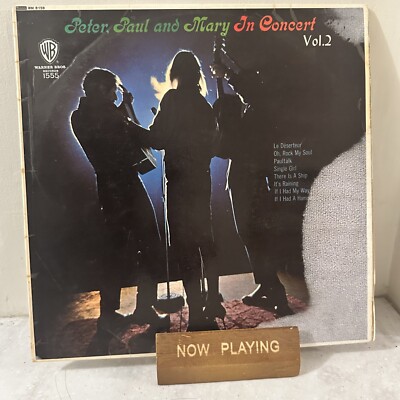 洋楽 Peter, Paul and Mary In Concert LP s-l400.jpg