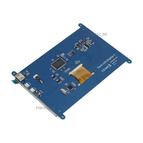 7" HDMI Display USB Capacitive Touch Screen IPS Full Viewing Angle 1024x600 - Picture 2 of 6