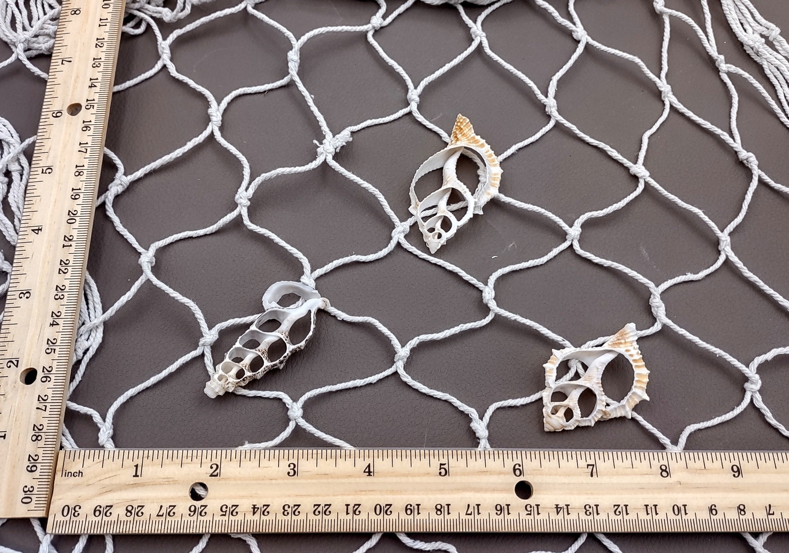 Decorative Fish Net White Cotton Tied (1 net approx. 3x6 feet)