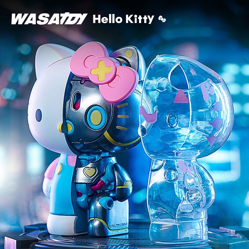 Lamtoys Sanrio Hello Kitty 6pcs Blind Box Half Robot