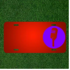 Custom Personalized License Plate With Add Names To Microphone Voice Sound
