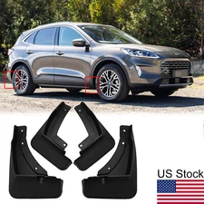 4Pcs Front Rear Mud Flaps Splash Guards Protection For Ford Escape 2020-2023