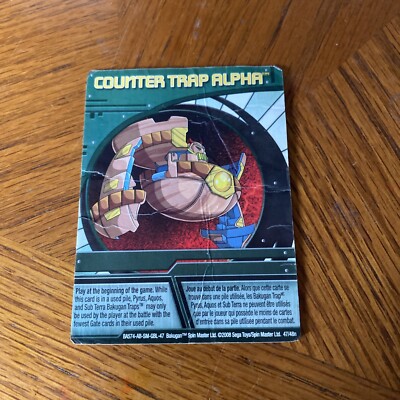 Bakugan Battle Brawlers - Counter Trap Alpha 47/48n