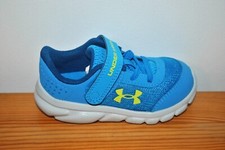 Under Armour Kids' Assert Blue Hook  Loop Sneakers - Size 5 Toddler