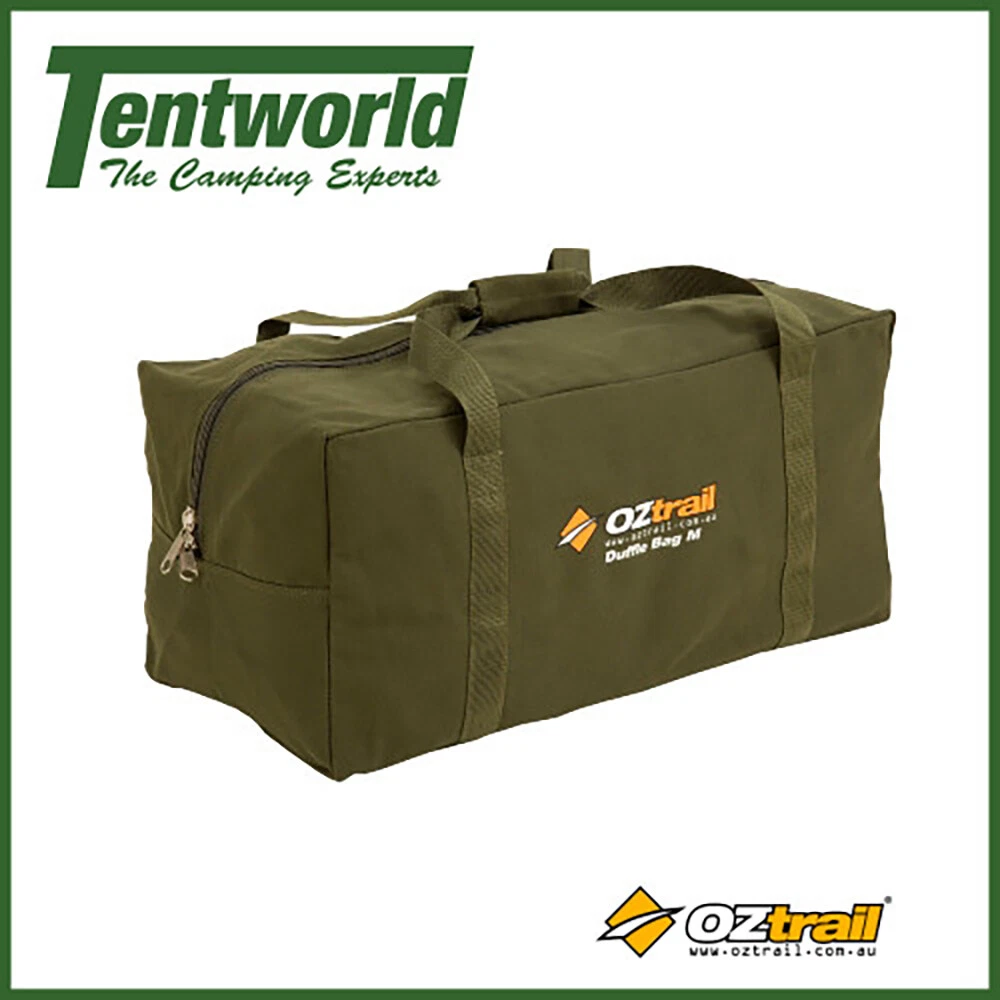 OZtrail Canvas Duffle Bag Medium 55 litres 9320531024827 eBay