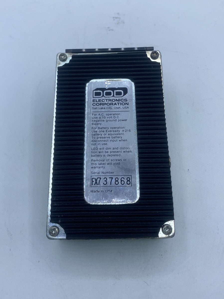ギター DOD FX25 ENVELOPE FILTER VINTAGE DOD FX25 ENVELOPE FILTER Guitar Bass Effect Pedal
