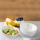 White Ceramic 4Pack Egg-Shaped Bowl Decorative Springtime Tableware for Easter — photo 7