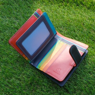 Miffy x My Walit Medium Snap Wallet Face Stamp Zip Around Real