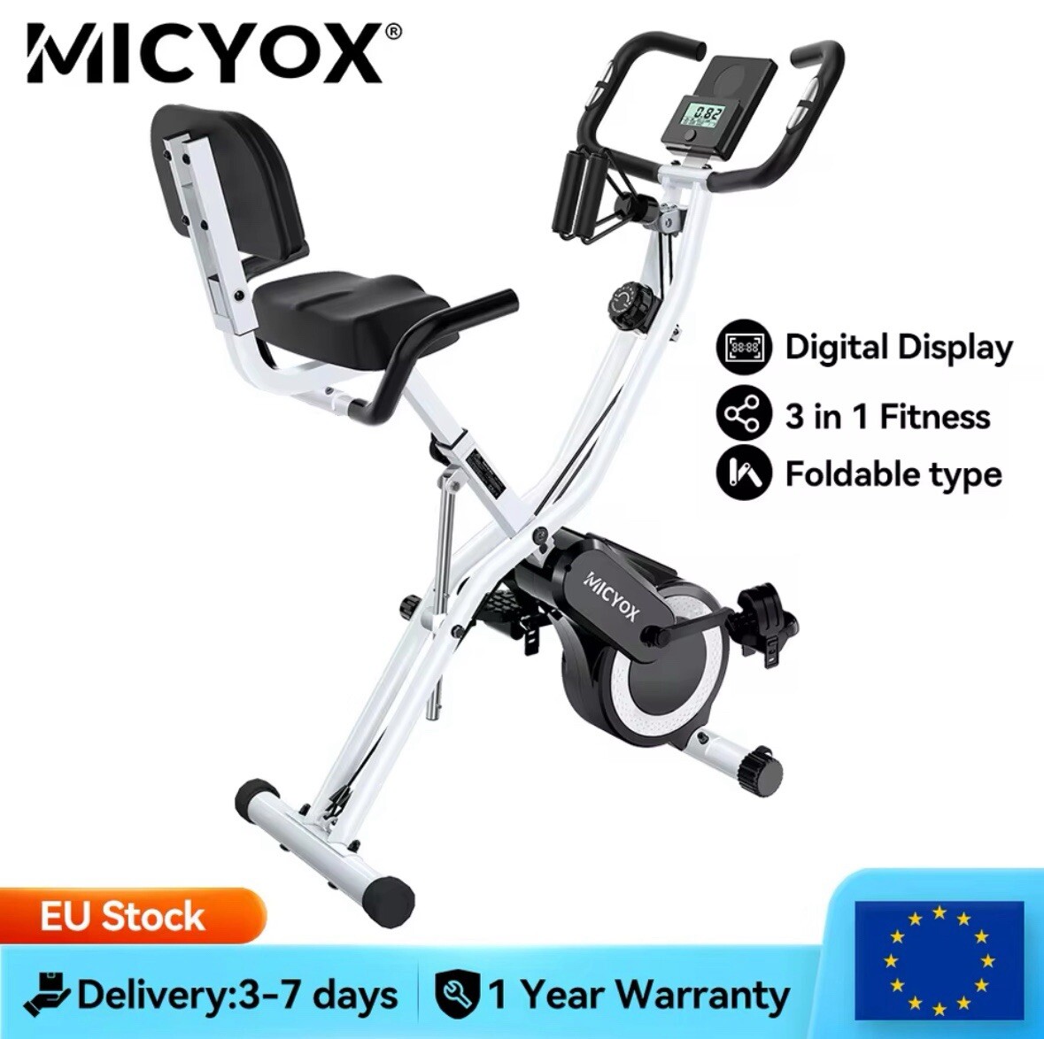Bicicleta de interior MICYOX 3 en 1