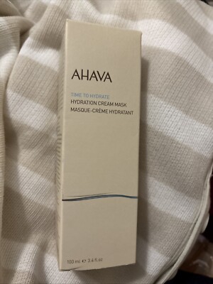AHAVA Time To Hydrate Hydration Cream Mask Full Size 100mL/3.4oz NIB