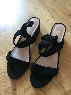 H&M Sandals Black 40 Byfar Zara Miu miu Mango Prada