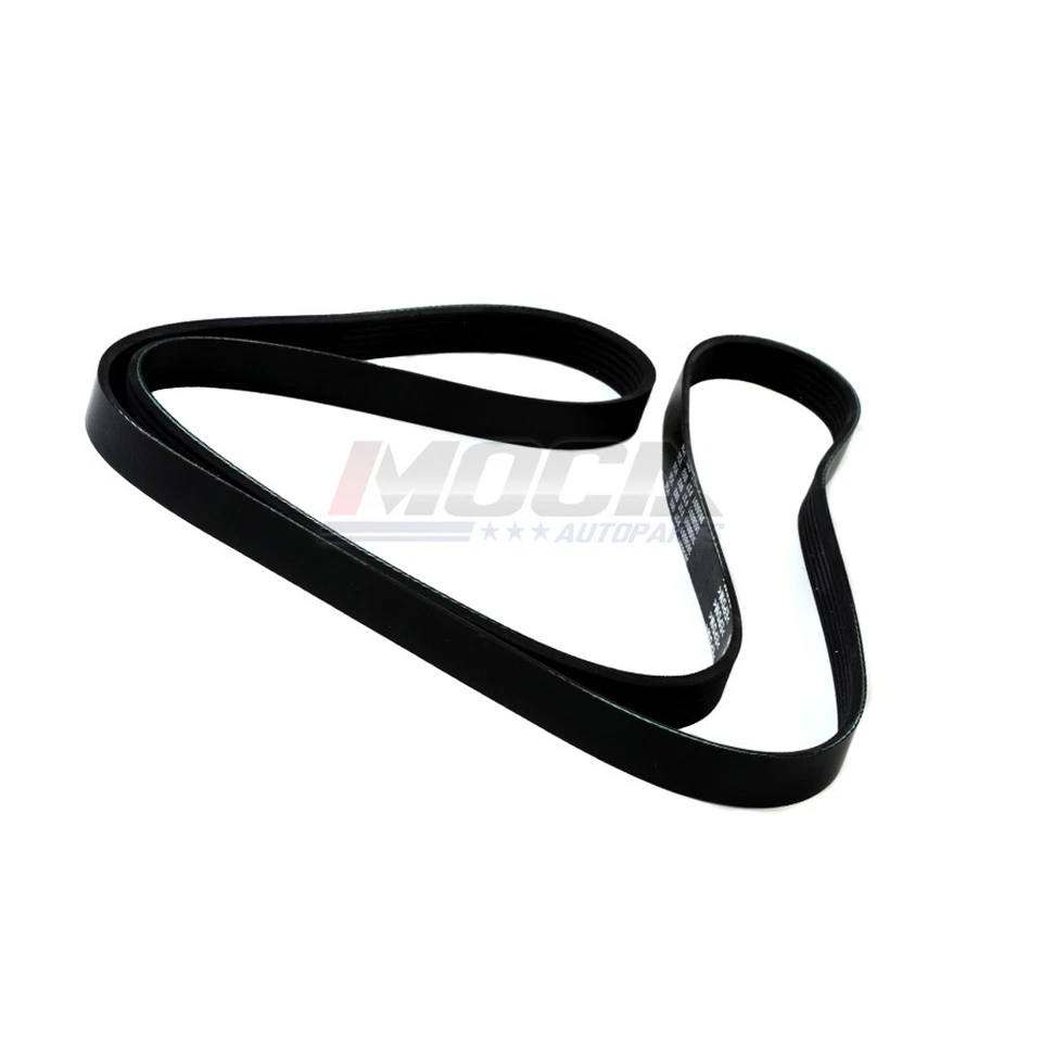Cinturón serpentino compatible con BMW Ford Oldsmobile Volvo 1989-2002 1,9 L 7,5 L 6PK1740 EPDM Foto 4 de 4