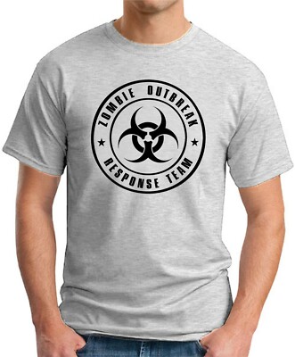 ZOMBIE OUTBREAK RESPONSE TEAM T-SHIRT > Lustiges Geek Walking Dead Halloween Kostüm
