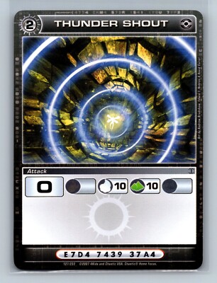 Chaotic TCG - Thunder Shout 127/232 - Dawn of Perim