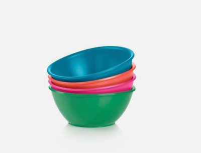 Tupperware Legacy Bowls 4 pc Set for Everyday 3 cup for Ice Cream Cereal New