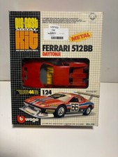 BURAG0 ITALY 5133 FERRARI 512BB DAYTONA 1:24 SCALE DIE CAST /PLASTIC CAR KIT