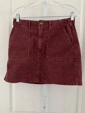 American Eagle Women's Super Stretch Corduroy Mini Skirt Size 6