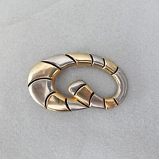Women Belt Buckle Only Gold Silver Tone Stainless Steel