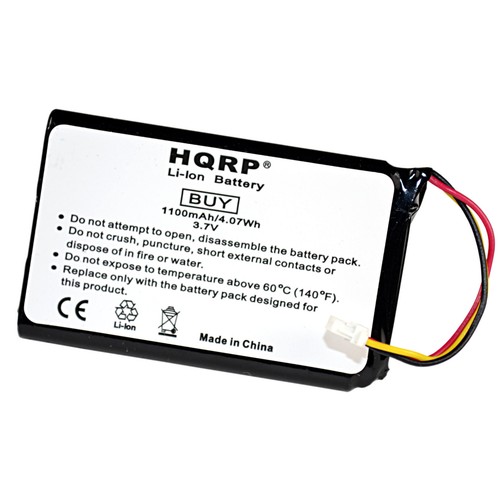 HQRP Battery for Garmin Nuvi AF37AF41EC32T, 3610003501, 1390, 1390T