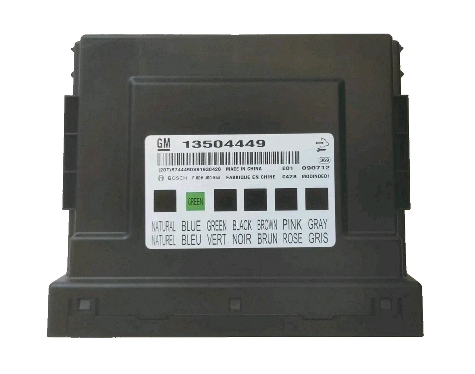 13504449 MODULE BCM BCU BODY CONTROL FOR CHEVROLET CRUZE 2009-2015 GENUINE - Immagine 4 di 4