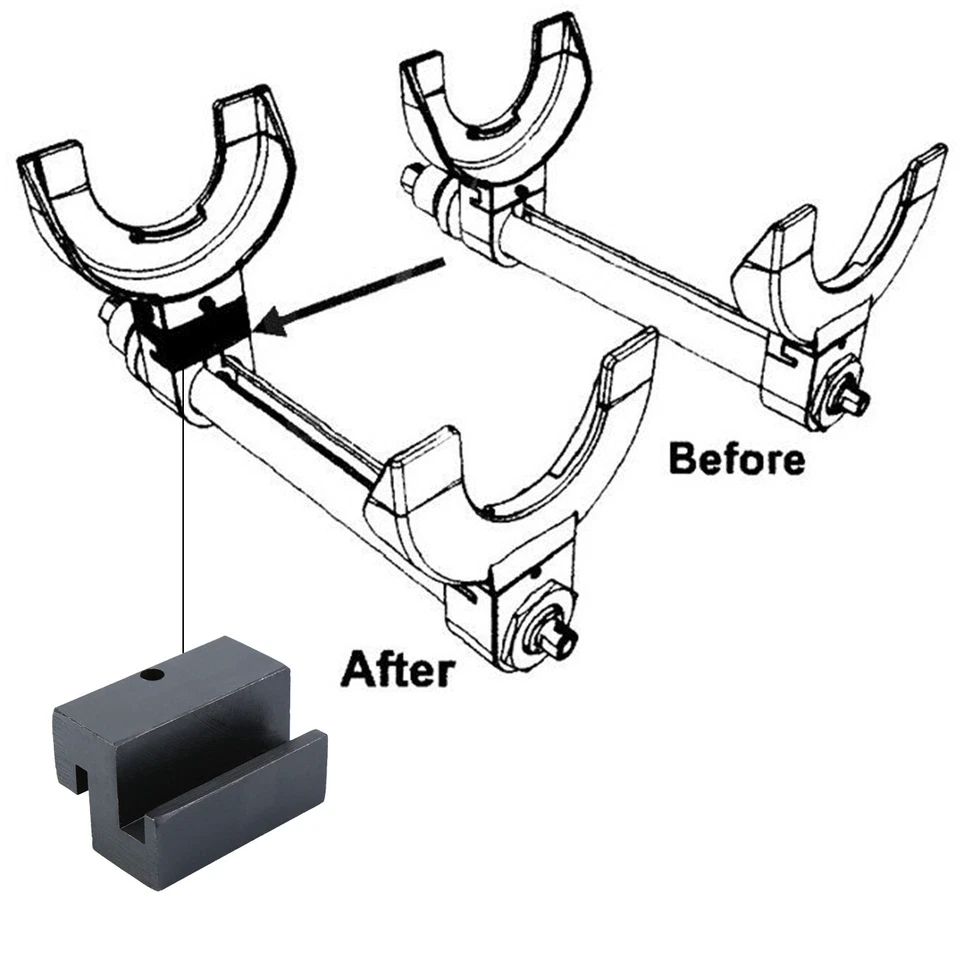 Federspanner KFZ Mc Pherson Universal Tieferlegung Federbein Spannen Werkzeug - Bild 4 von 4
