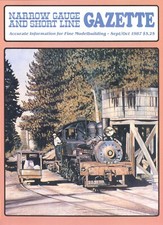 Narrow Gauge Short Line Gazette Magazine Sep/Oct 1987 Rogue River Valley Railway