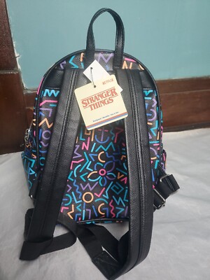 Funko Stranger Things Cosplay Retro Limited Edition Mini Backpack Amazon.com: Loungefly Stranger Things 5 Mini Backpack  main image 4