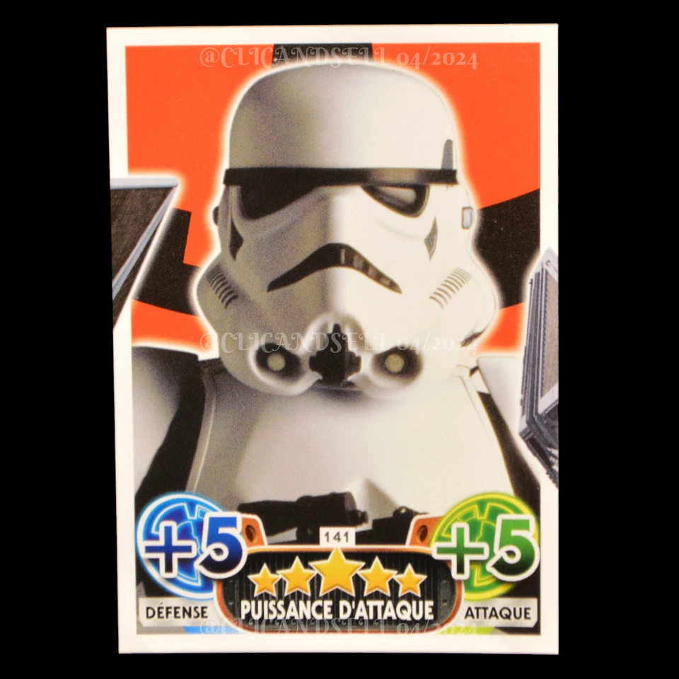 carte topps STAR WARS Force Attax Empire #8 : 141 - Photo 1/1