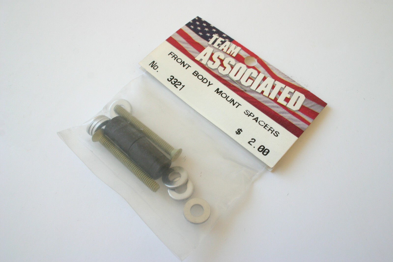 Team Associated Front Body Mount Spacers - AS 3321